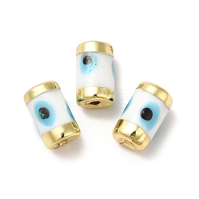 Handmade Evil Eye Lampwork Beads LAMP-M012-01LG-I-1