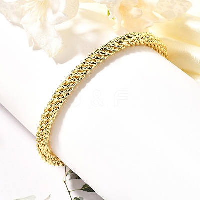 Classic Rack Plating Brass Cuff Bangle LS-BJEW-E071-23G-1
