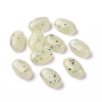Opaque Acrylic with Point Pattern Beads LS-OACR-G010-01B-1