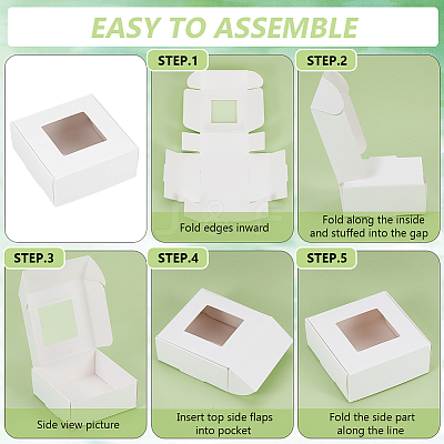Paper Gift Storage Box CON-WH0001-27A-01-1