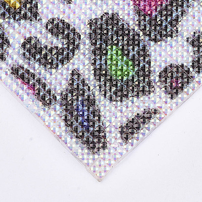 Glitter Hotfix Resin Rhinestone RB-T012-21B-1
