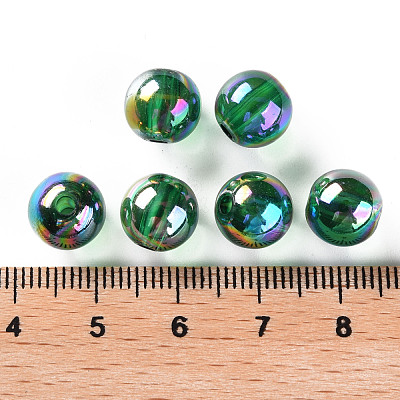 Transparent Acrylic Beads MACR-S370-B10mm-735-1