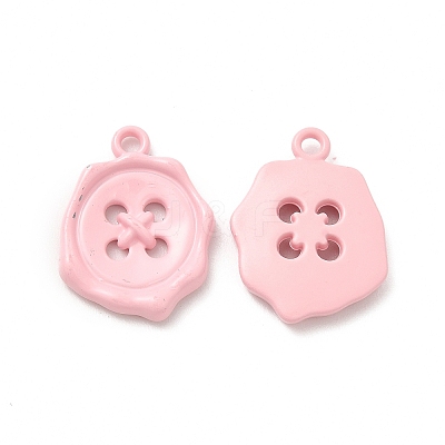 Spray Painted Alloy Pendants FIND-B018-02H-1