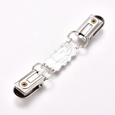 Retro Alloy Cardigan Clips JEWB-WH0009-48-1