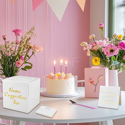 1 Set Party Paper Name Suggestion Card Boxes CBOX-SP0001-03-1