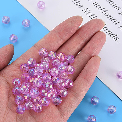 Transparent Acrylic Beads LS-MACR-S373-64-C01-1