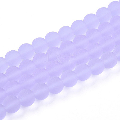 Transparent Glass Beads Strands LS-GLAA-T032-T8mm-MD01-1
