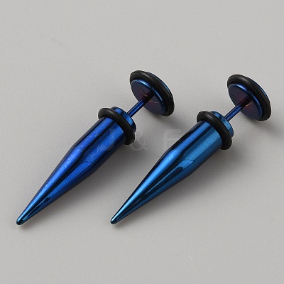 Stainless Steel Ear Taper Stretcher EJEW-WH0014-31B-BL-1