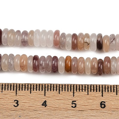 Natural Violet Strawberry Quartz Beads Strands G-Q159-B31-01-1