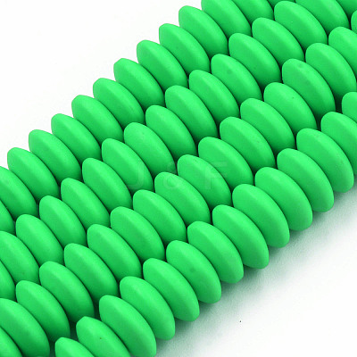 Handmade Polymer Clay Bead Strands X-CLAY-N008-064-A01-1