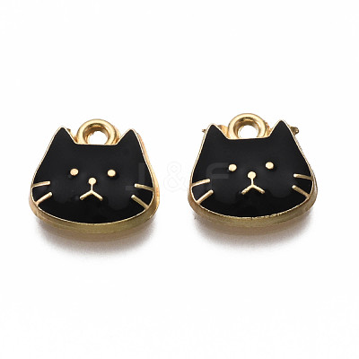 Alloy Enamel Charms ENAM-T011-95B-NR-1
