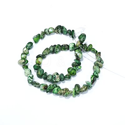 Natural Imperial Jasper Bead Strands G-P444-05E-1