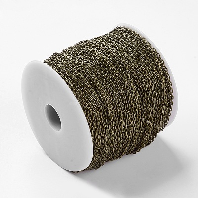 Iron Textured Cable Chains CH-S065-AB-FF-1