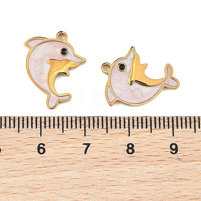 304 Stainless Steel Pendants STAS-D215-01G-02-1