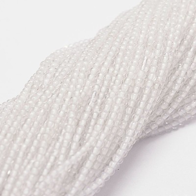 Natural Quartz Crystal Beads Strands X-G-N0218-01-2mm-1