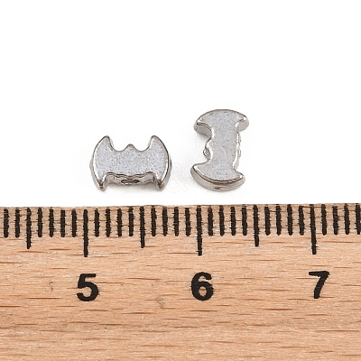 304 Stainless Steel Beads STAS-D394-02B-P-1