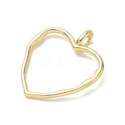 Valentine's Day Brass Pendants KK-E796-10G-1