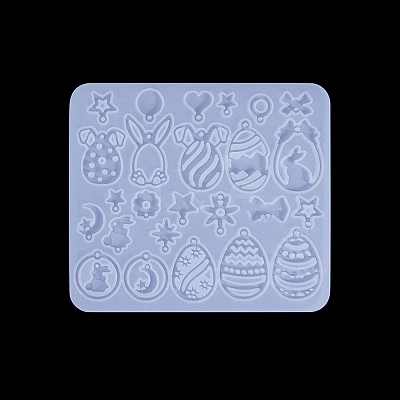 Easter DIY Pendant Molds AJEW-U023-01C-1