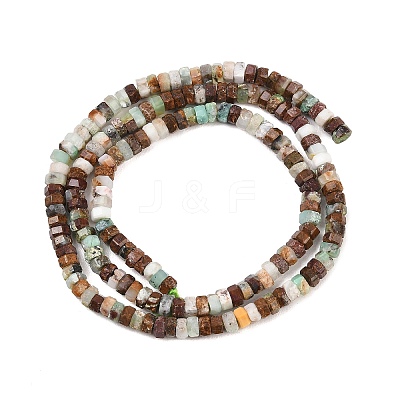 Natural Chalcedony Beads Strands G-G345-C29-2x4mm-1