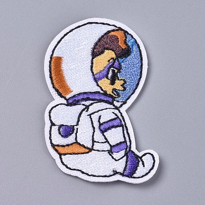 Computerized Embroidery Cloth Iron On/Sew On Patches DIY-D030-F02-1