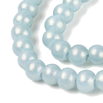 Baking Paint Glass Pearl Beads Strands DGLA-ZX001-05B-14-1