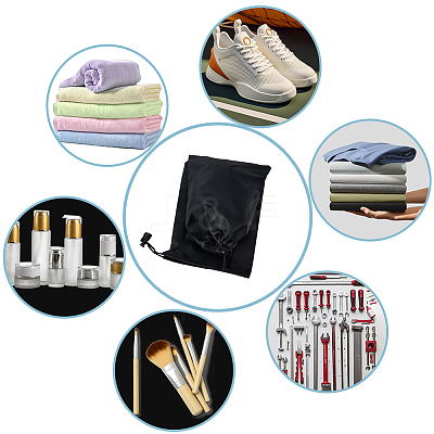 Oxford Cloth Drawstring Pouches with Cord ABAG-WH0039-63B-1