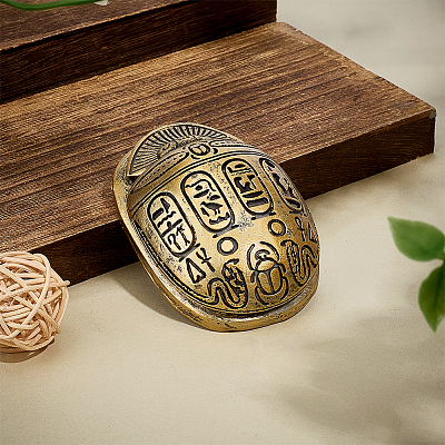 Beetle Shape Resin Model Ornaments DJEW-WH0015-195-1