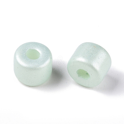 Baking Paint Pearlized Glass Seed Beads SEED-T008-03P-1