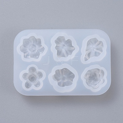 DIY Flower Silicone Molds X-DIY-D048-12B-1