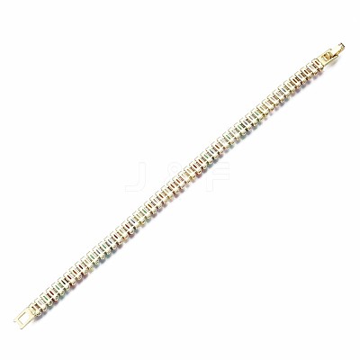 Cubic Zirconia Classic Tennis Bracelet ZIRC-S067-073I-NF-1