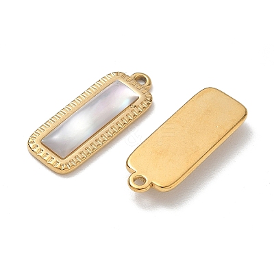 Natural Freshwater Shell Pendants SA-CBA11D7-21A-G-1