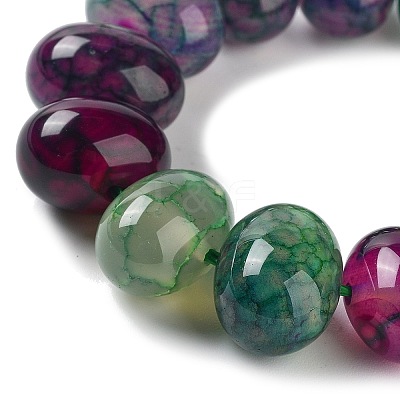 Natural Agate Beads Strands G-G021-03A-13-1