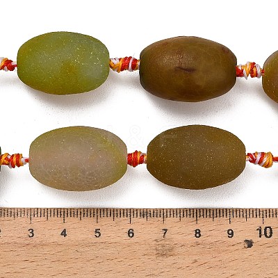 Natural Agate Beads Strands G-A321-M04-01-1