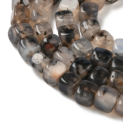 Natural Agate Beads Strands G-E469-01D-1