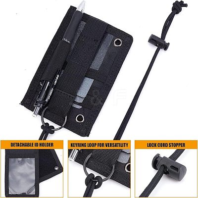 Oxford Cloth Tactical ID Card Holder FIND-WH0105-56C-1