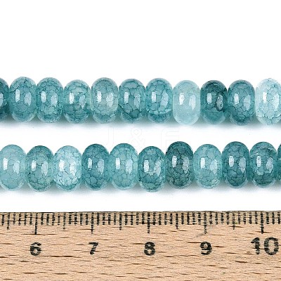 Glass Beads Strands GLAA-N059-5x8mm-01-1