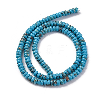 Synthetic Imperial Jasper Dyed Beads Strands G-K343-C39-04-1