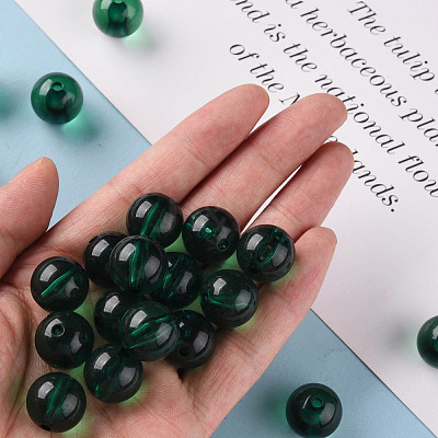 Transparent Acrylic Beads MACR-S370-A16mm-735-1