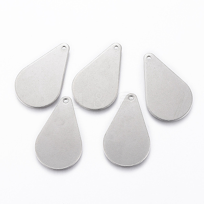Tarnish Resistant 304 Stainless Steel Stamping Blank Tag Pendants STAS-P175-70P-1