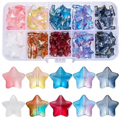 DIY Star Beads Kits DIY-SZ0010-54-1