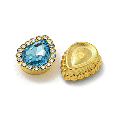 Acrylic Rhinetsone Cabochons FIND-C054-02G-05-1