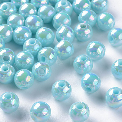 Opaque Acrylic Beads MACR-S370-D8mm-A07-1