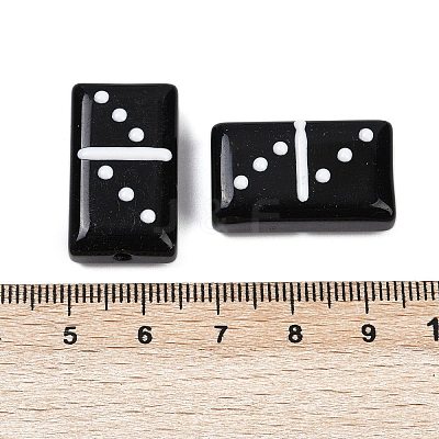 Baking Paint Glass Enamel Beads LAMP-R004-02B-1