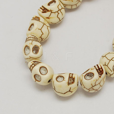 Gemstone Beads Strands TURQ-S105-15x12mm-09-1