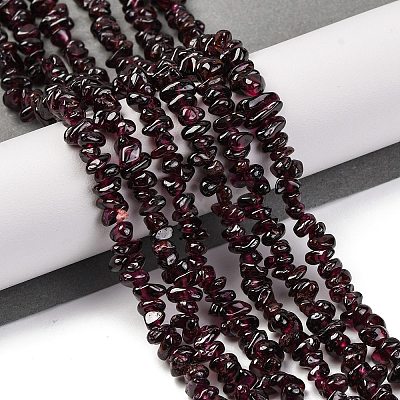 Natural Garnet Beads Strands F065-01A-1