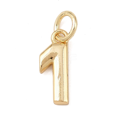 Brass Charms KK-G544-10G-1