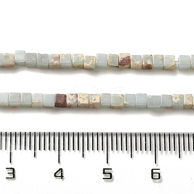 Synthetic Aqua Terra Jasper Beads Strands G-B064-A26-1