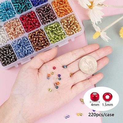 Glass Seed Beads SEED-PH0012-11-4mm-1