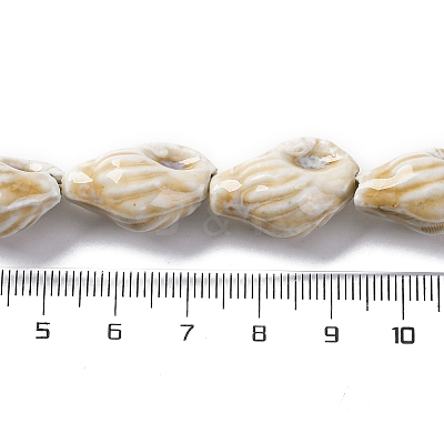 Ocean Series Handmade Porcelain Beads PORC-R002-04B-1