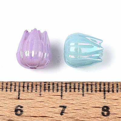 Opaque Acrylic Beads OACR-N150-09-1